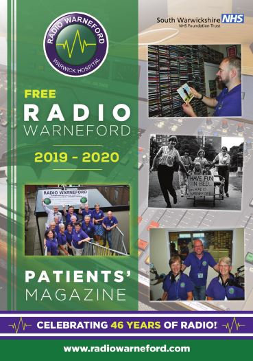 Cover of Radio Warneford 2019 Patients' Magazine