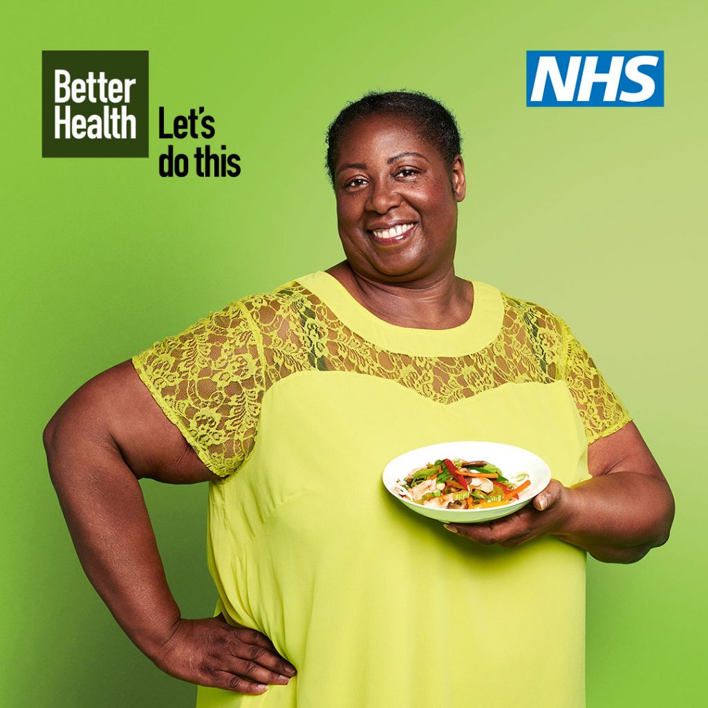 NHS Message - Adult Obesity Campaign - Better Health - Lets Do This