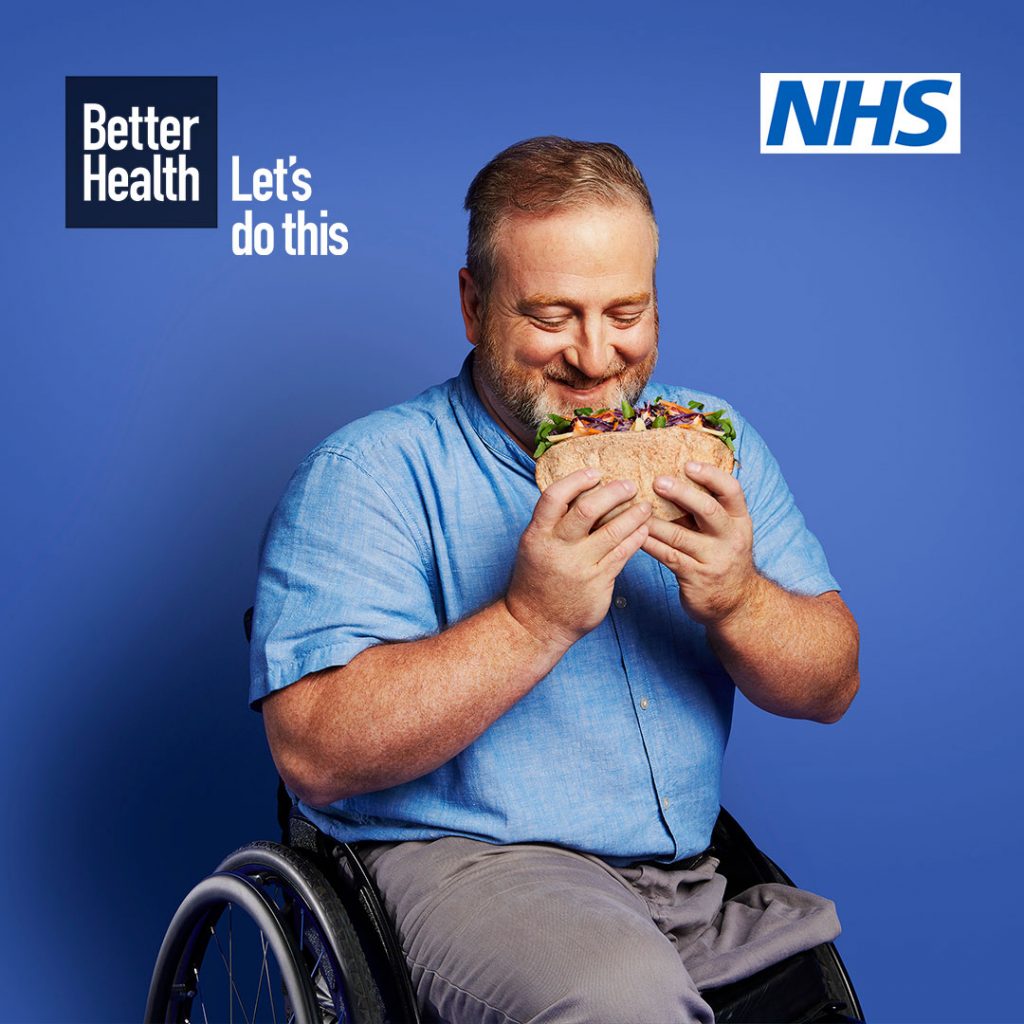 NHS Message - Adult Obesity Campaign - Better Health - Lets Do This