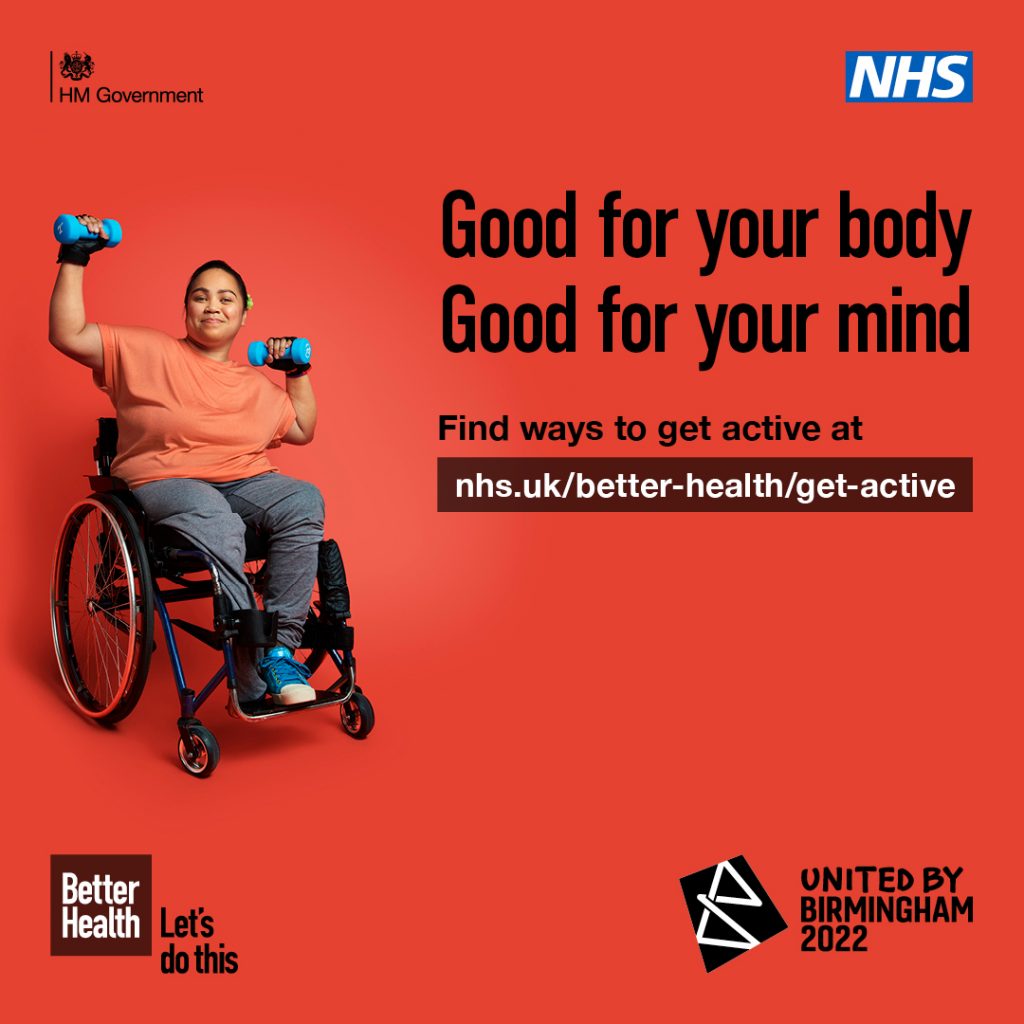 NHS Message - Mental Health Campaign - Better Health - Lets Do This - Good For Your Body, Good For Your Mind