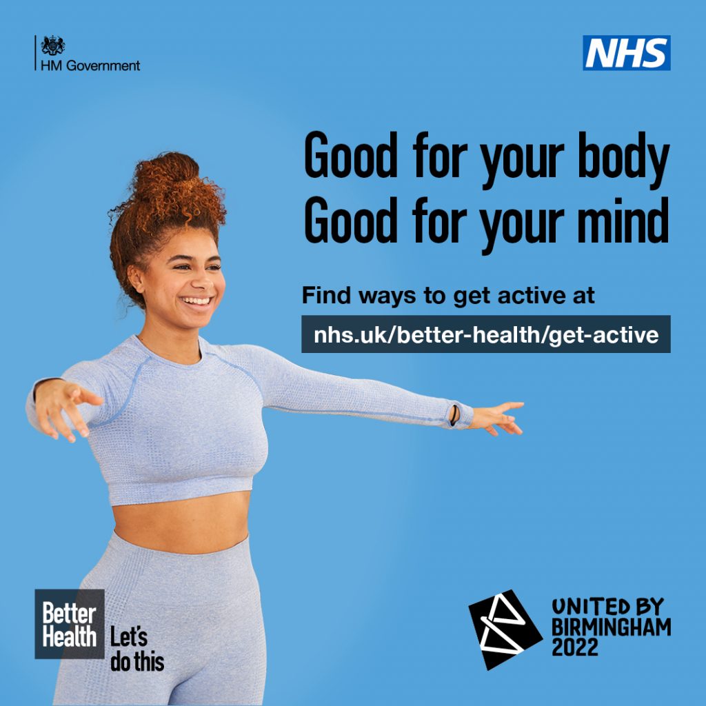 NHS Message - Mental Health Campaign - Better Health - Lets Do This - Good For Your Body, Good For Your Mind